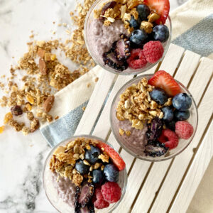 Not Your Average Berry Chia Pudding, Sacha Served What
