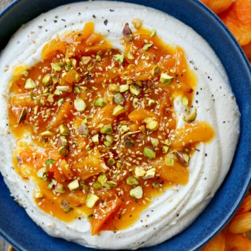 Apricot and Whipped Feta Dip, Sacha Served What
