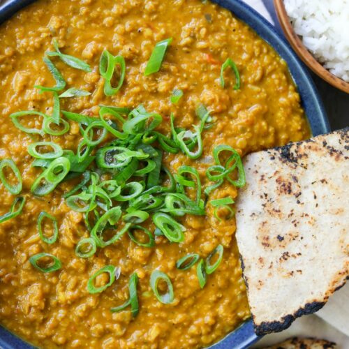 Red Lentil Dal, Sacha Served What