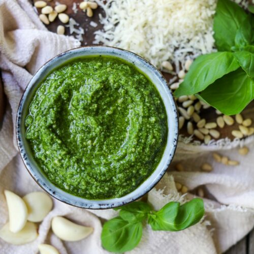 Classic Basil Pesto, Sacha Served What