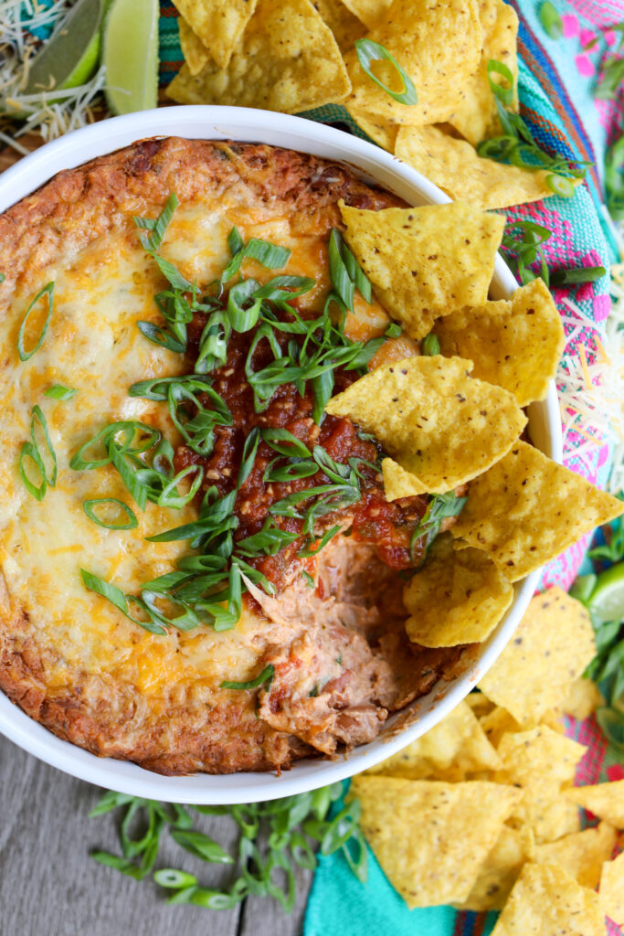 Cheesy Mexican Bean Dip, Sacha Served What